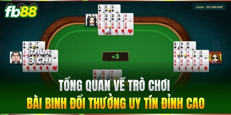 Tổng quan về trò chơi Bài Binh đổi thưởng uy tín đỉnh cao